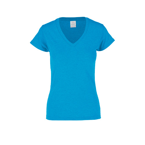 PLAYERA YAZ POLY DAMA CUELLO V - Vista 4